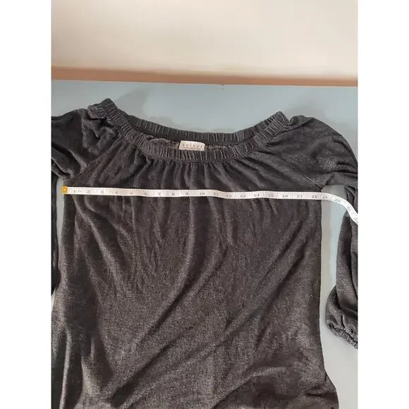 Velvet by Graham & Spencer women’s black top size M - Picture 4 of 8